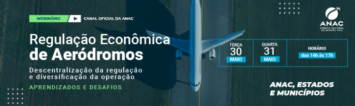 ANAC convida Estados e Municípios para participar de webinário