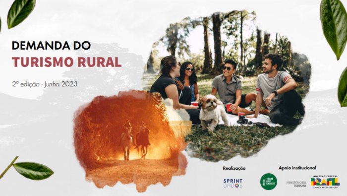 Pesquisa aponta que 74% dos turistas escolhem o turismo rural pela proximidade com a natureza