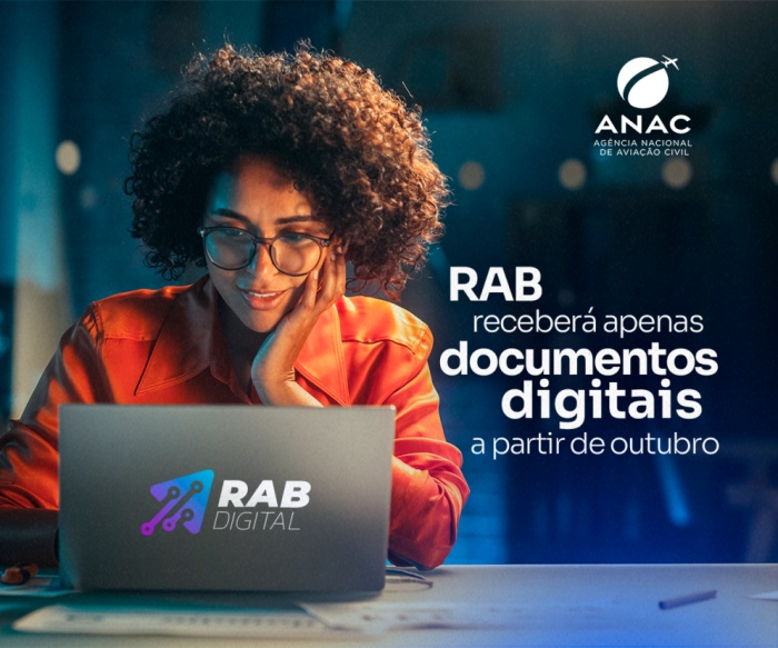 RAB receberá apenas documentos digitais a partir de outubro