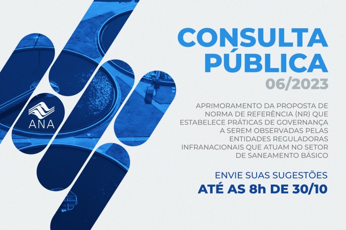 Começa a consulta pública para norma de referência sobre práticas de governança regulatória das entidades reguladoras infranacionais