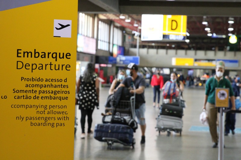 Malha aérea internacional do Brasil atinge maior volume desde 2019