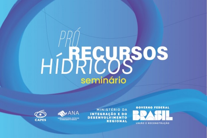 Inscrições para Seminário Final do Programa Pró-Recursos Hídricos vão até sexta-feira (20)