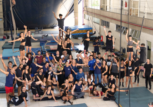 Escola Nacional de Circo recebe workshop do Cirque du Soleil