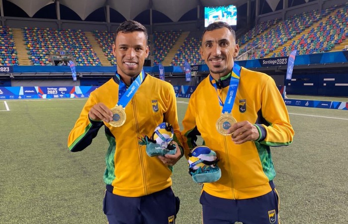 Medalhistas no Parapan: dupla de SP é beneficiada por programa do Governo do Estado
