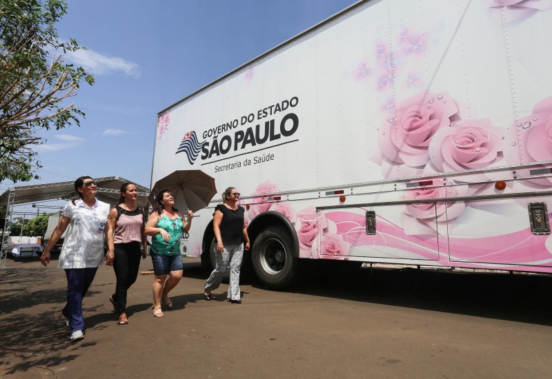 Carretas de Mamografias do Governo de SP passam por oito cidades em novembro