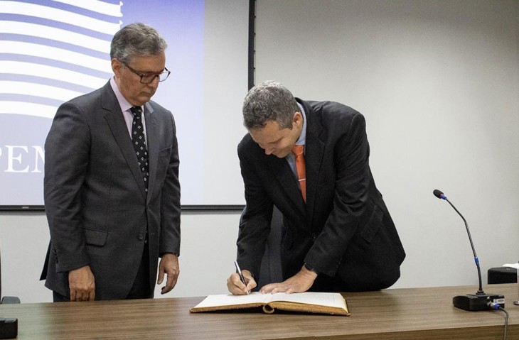 Novo superintendente do Ipem-SP, Marcos Heleno Guerson toma posse