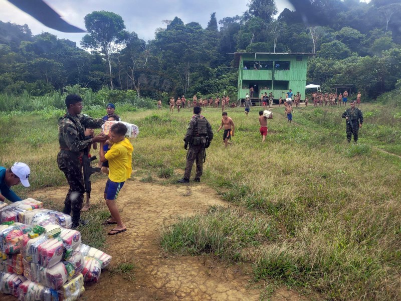 Governo prepara hospital de campanha para atender índios yanomami
