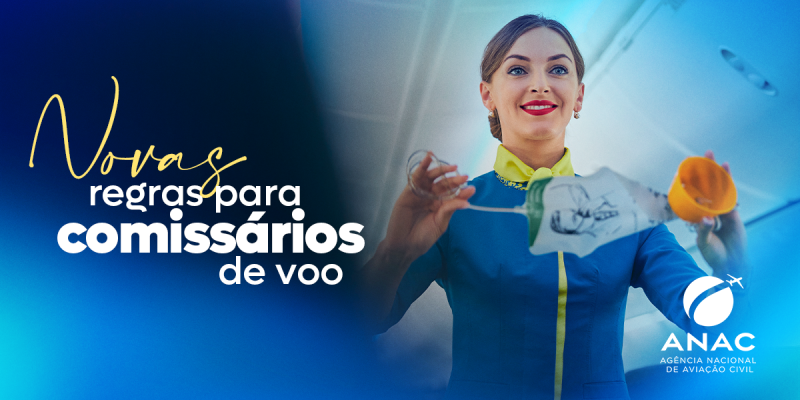 ANAC aprova o RBAC 63, que atualiza regras para mecânicos e comissários de voo