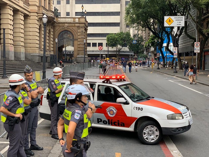 Folião pode contar com o reforço do policiamento neste Carnaval