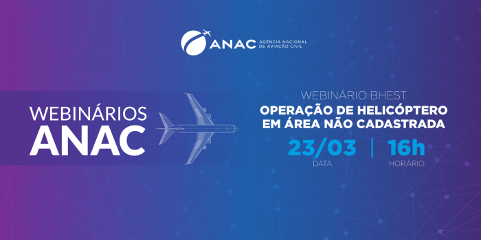 Pouso de helicópteros em áreas não cadastradas será tema de workshop